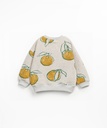 Play Up - Printed fleece sweater K 3AQ11352