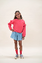 Petit Blush - June ruffle sweater