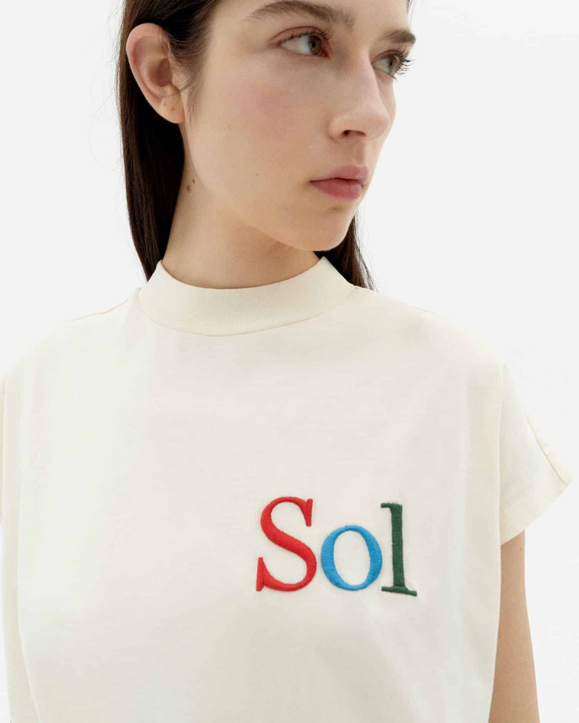 Thinking MU - Sol type white volta t-shirt
