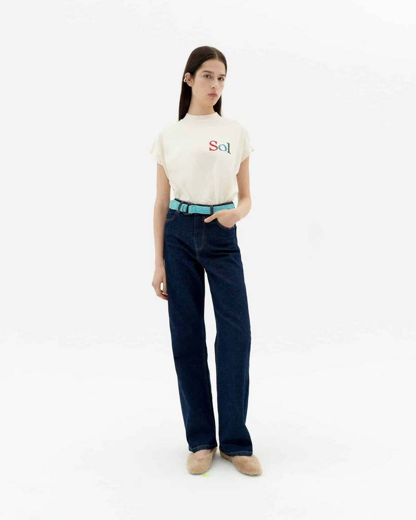 Thinking MU - Sol type white volta t-shirt