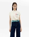 Thinking MU - Sol type white volta t-shirt