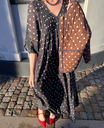 Bolette Dress Black Dots - Organic Cotton 4.webp