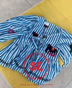 Vilja Top Blue Stripes - Organic Cotton 3.webp