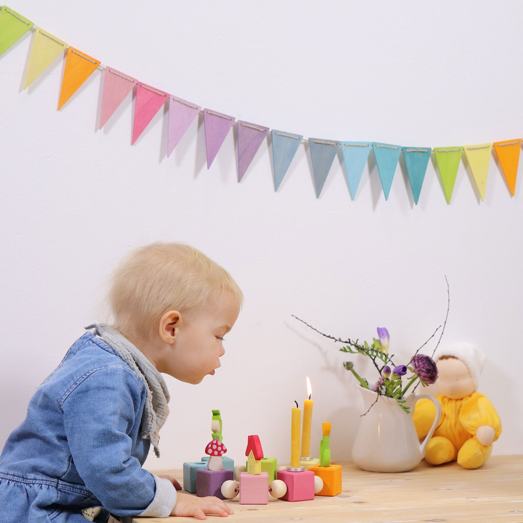 Grimms - Pennant banner pastel - 1 - Babette Oostduinkerke