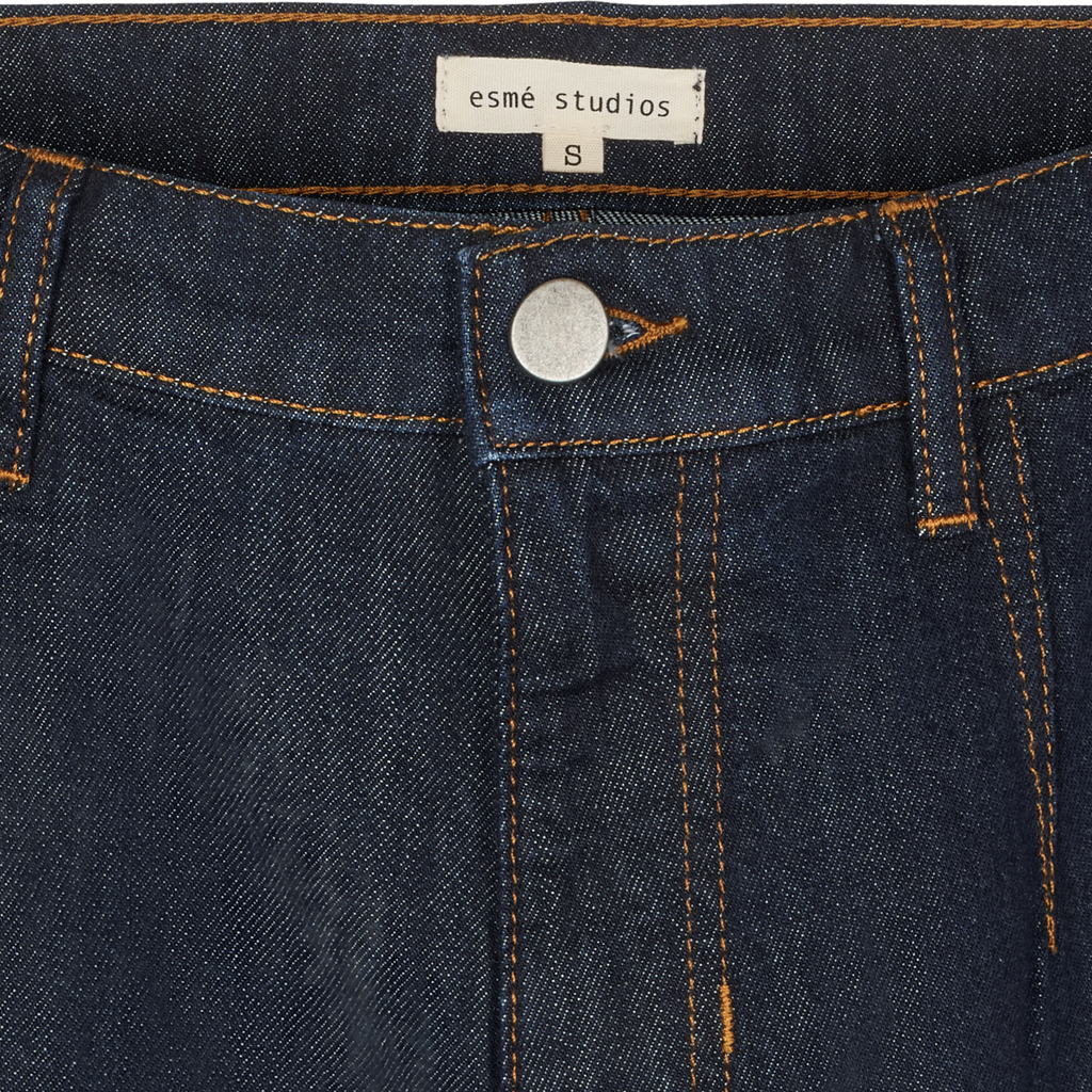 ES125-336 - ESEdina Denim Shorts - 183 Blue denim - Extra 1.webp