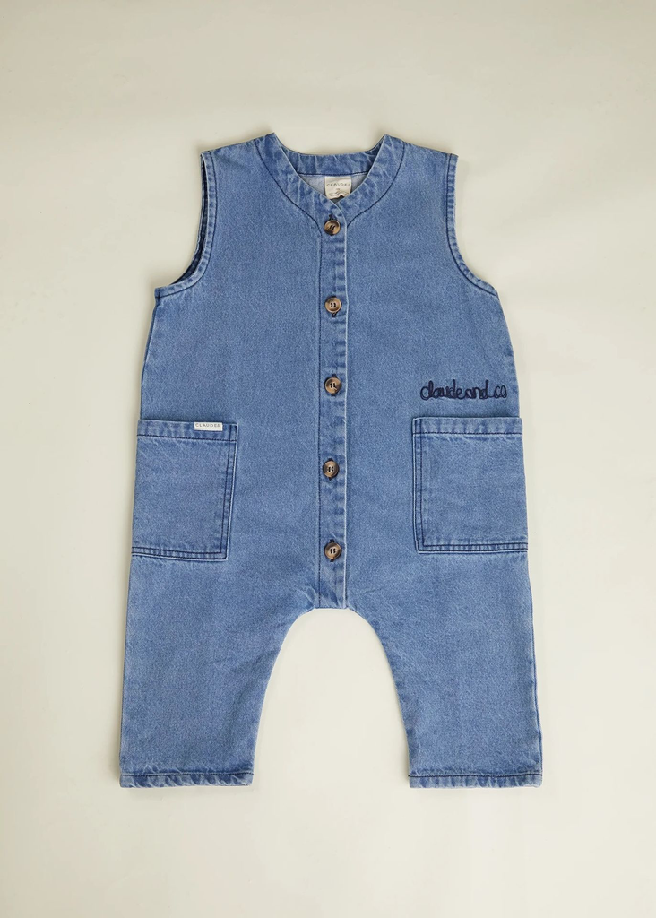 Claude & Co - Wren denim sleeveless overall - 3 - Babette Oostduinkerke