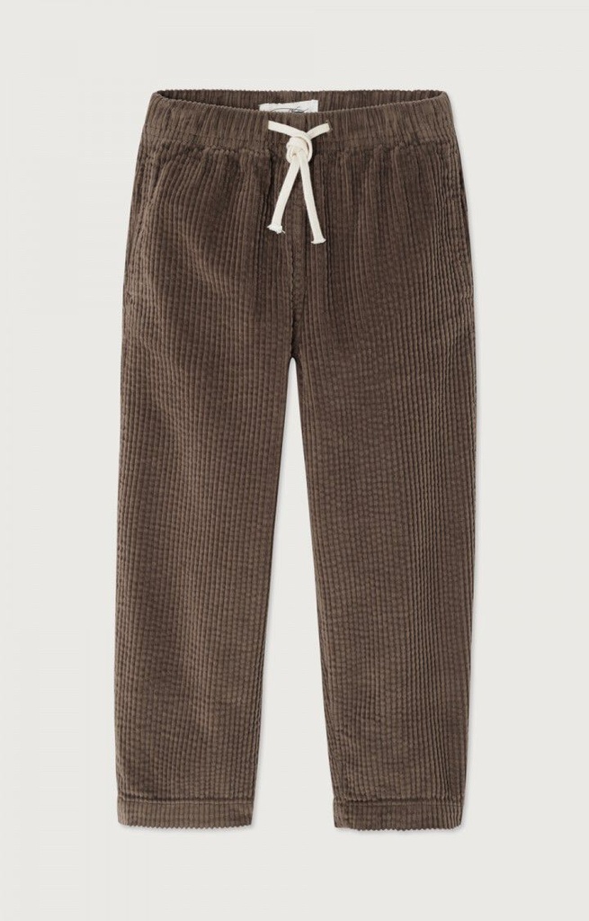 American Vintage - Padow-B broek in Marron Vintage - 1 - Babette Oostduinkerke
