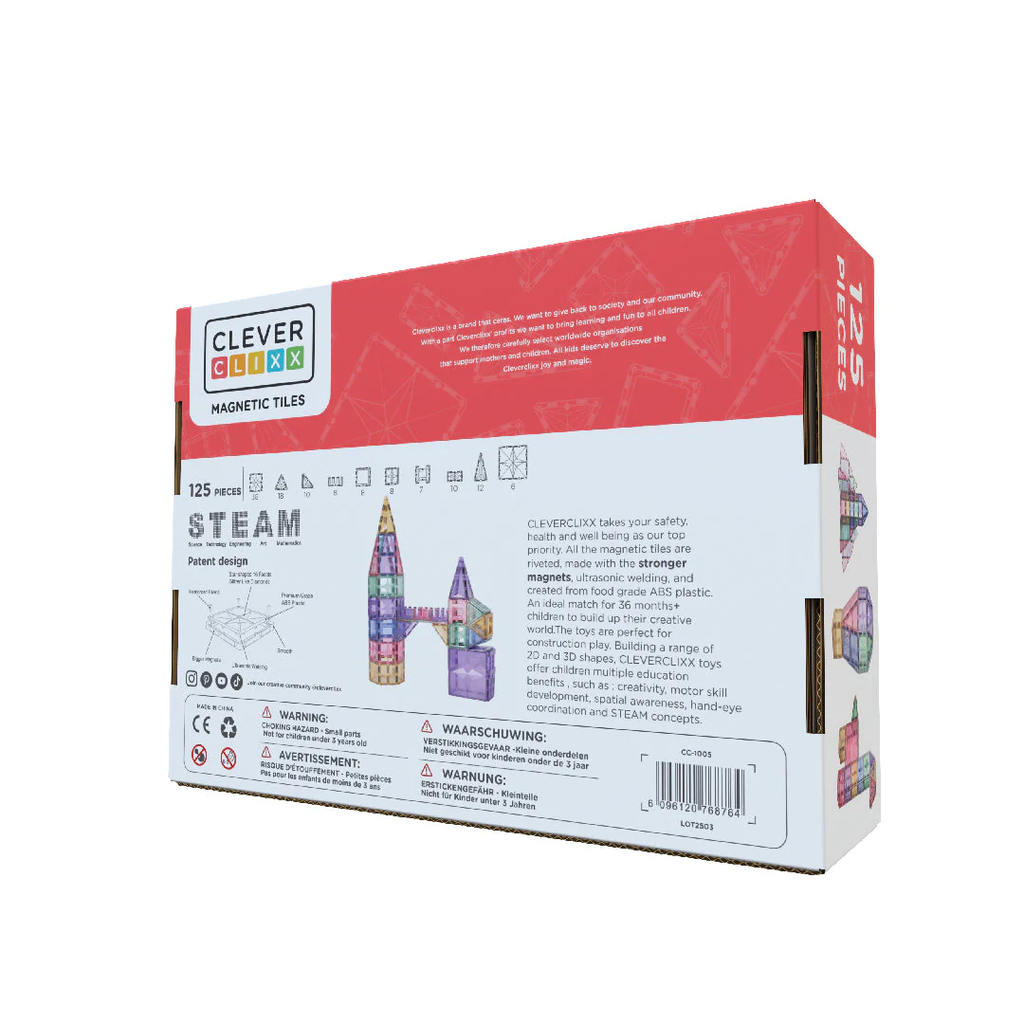 Cleverclixx - Large creative pack pastel (125 stuks) - 3 - Babette Oostduinkerke