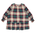 SKYE DRESS FUCHSIA GREEN CHECK primary.webp