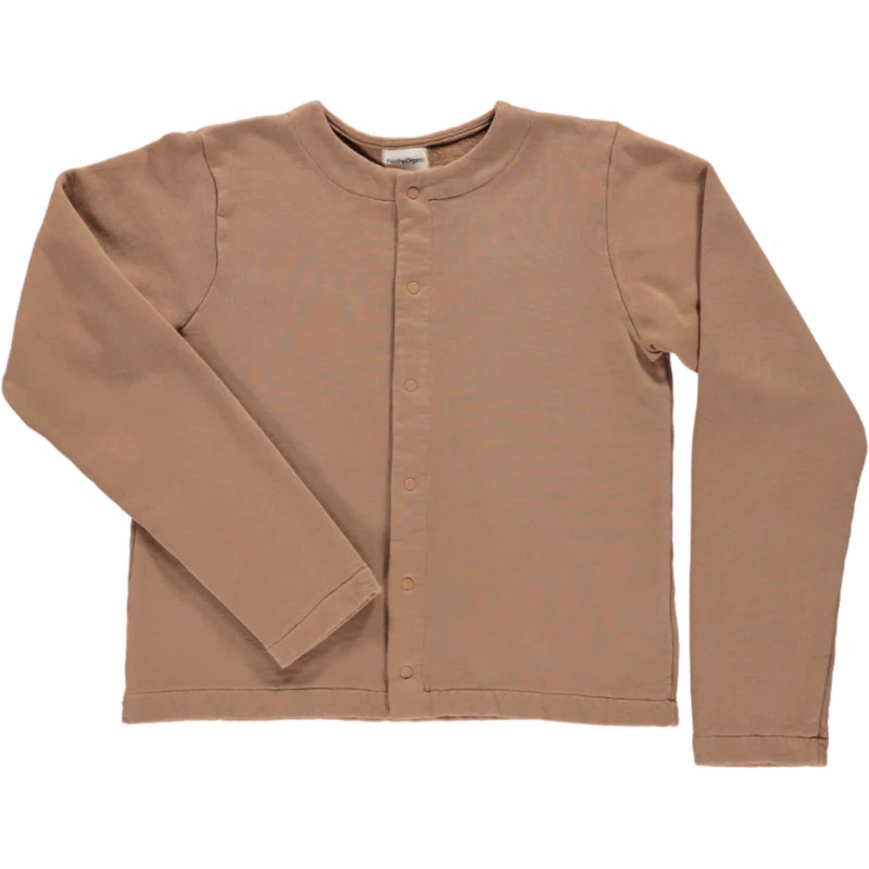 Poudre organic - Cardigan camomille - Pirate black