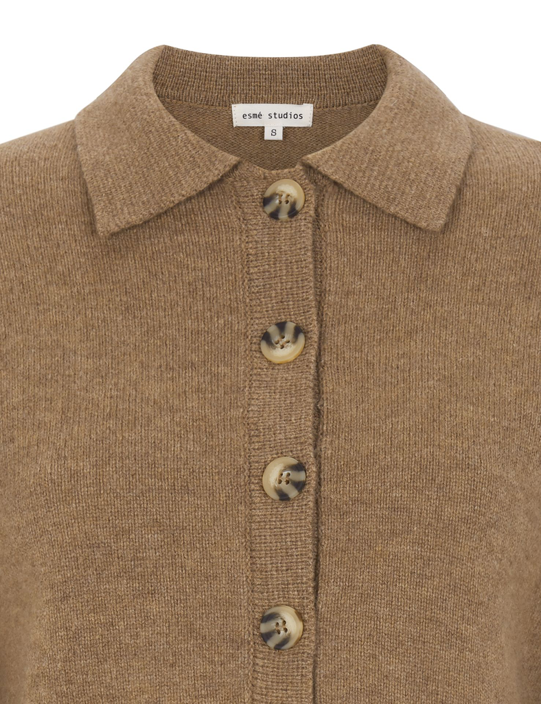 ES325-330 - ESJutta Knit Polo - 286 Brown - Extra 2.webp
