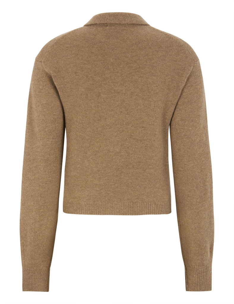ES325-330 - ESJutta Knit Polo - 286 Brown - Extra 1.webp