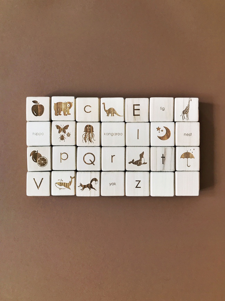 SABO concept - Blokken set met Engels alfabet