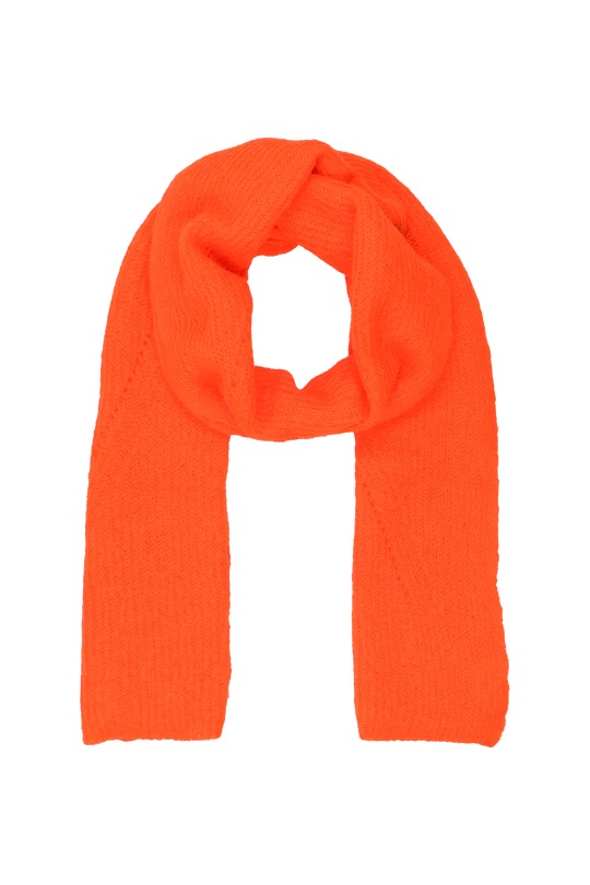 Leselles - Scarf Jille - Neon orange