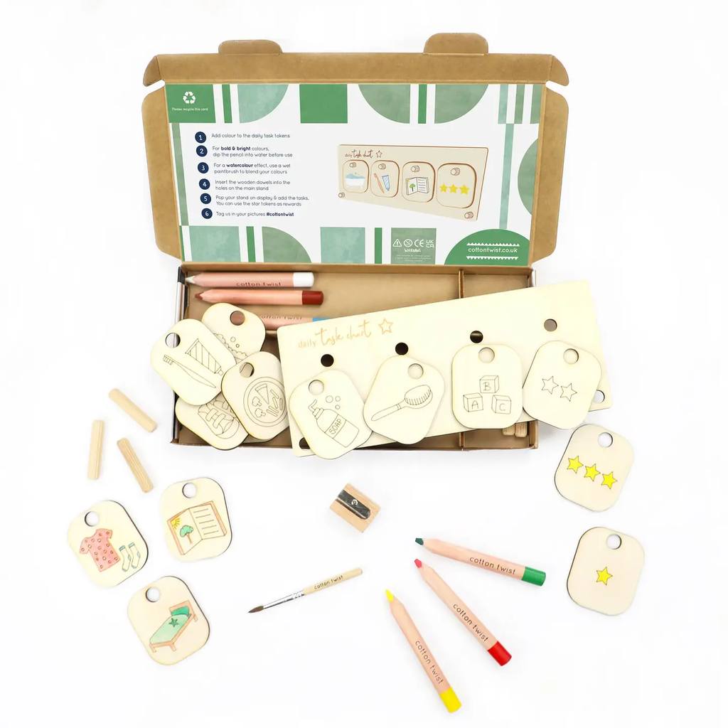 Cotton twist - Routinebord - 2 - Babette Oostduinkerke