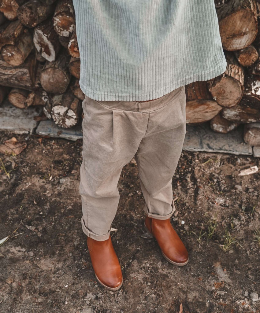 Hoop Kidswear - The Canvas pants - Mushroom