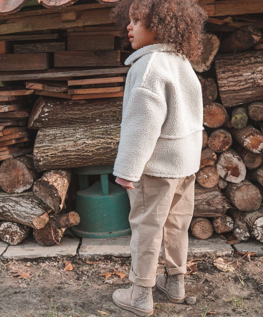 Hoop Kidswear - The Canvas pants - Mushroom