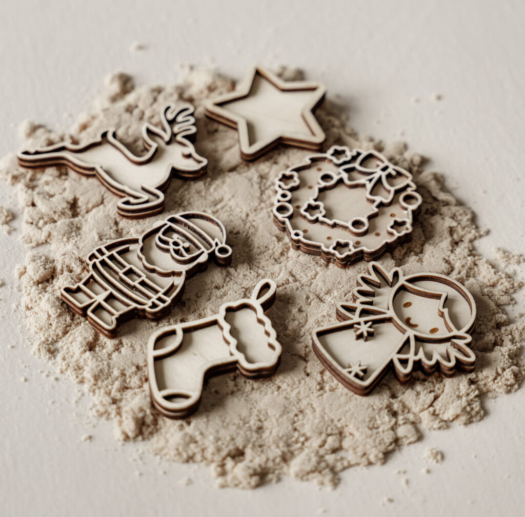 Leuk met letters - Kleine vultray (Kerstmis) - 1 - Babette Oostduinkerke