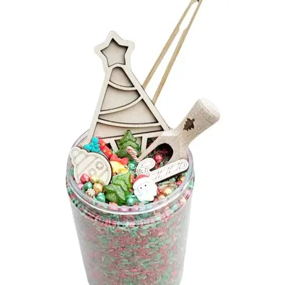 Sensoryfun - Pour & play Kerst - 1 - Babette Oostduinkerke