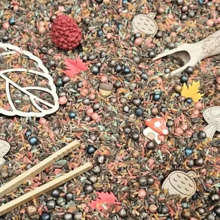 Sensoryfun - Pour & play Herfst - 1 - Babette Oostduinkerke