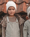 Hoop Kidswear - The frill velvet sweatshirt - Mushroom
