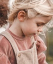 Hoop Kidswear - The frill velvet sweatshirt - Rose wood