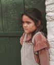 Hoop Kidswear - The frill velvet sweatshirt - Rose wood