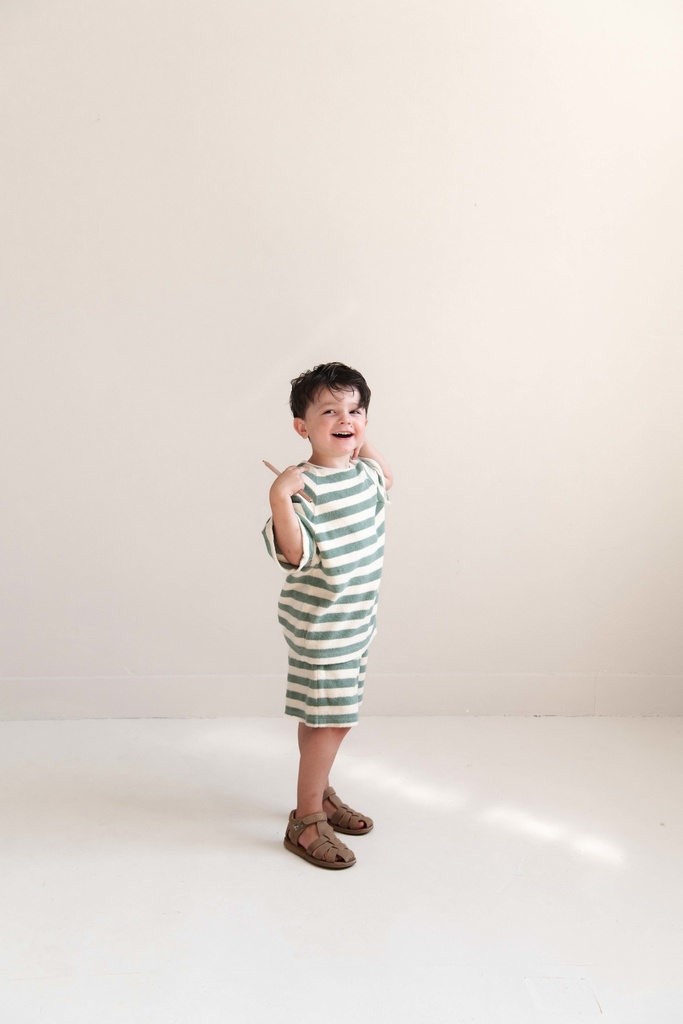 1233-water-blue-off-white-stripe - Image 3