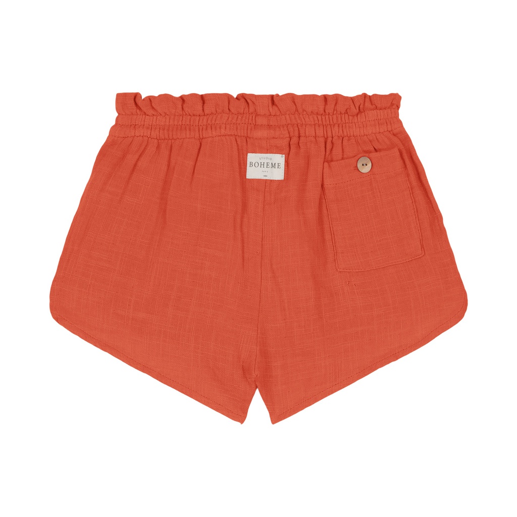 Studio Bohème - Shorts georgette - Abyssal green