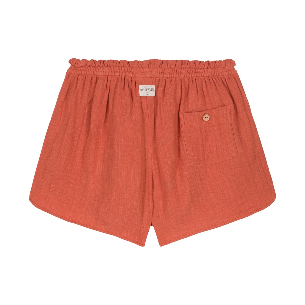 Studio Bohème - Shorts Georgette (adults) - Sunburnt orange