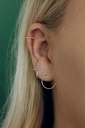 Moesk. - Oorbel Arc - Zilver 925