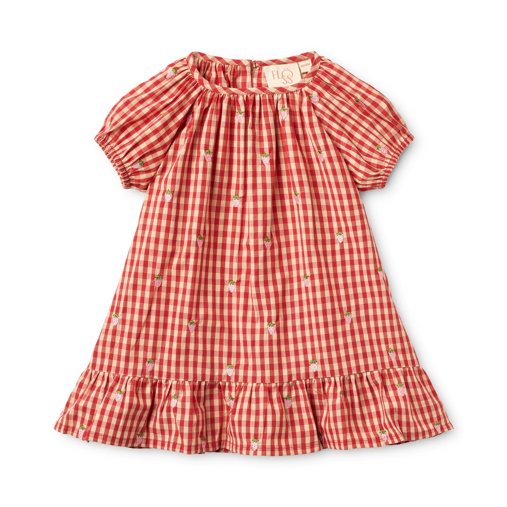 Red-pink Berry Gingham - Image 1