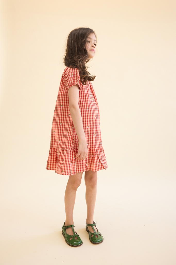 Red-pink Berry Gingham - Image 2