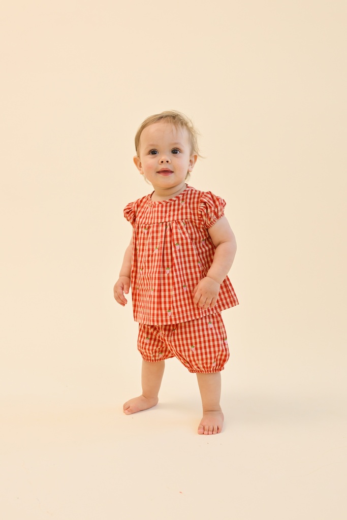Red-pink Berry Gingham - Image 2