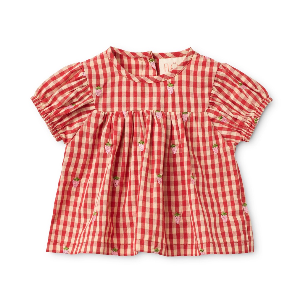 Red-pink Berry Gingham - Image 1