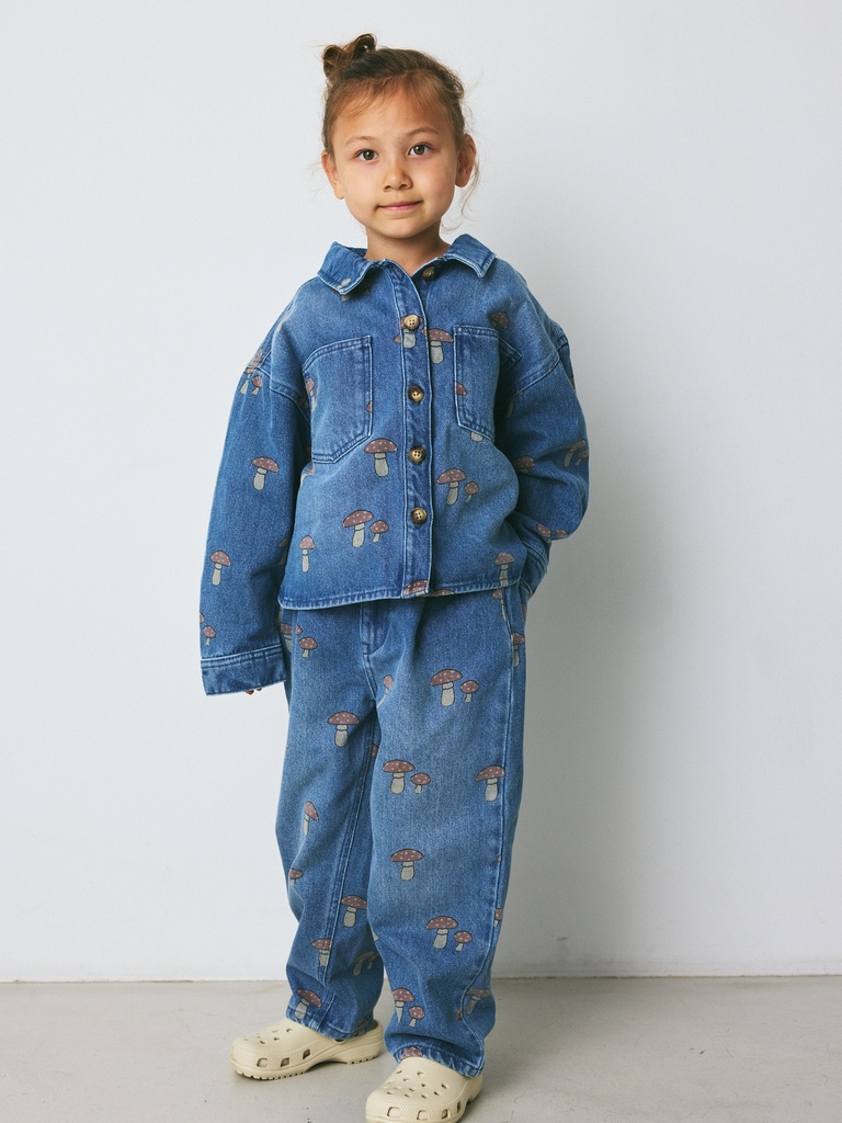 1101-Mid Blue Denim AOP - Image 1