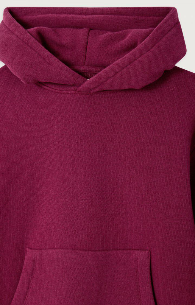 American Vintage - Atubay hoodie (Morello cherry) - 1 - Babette Oostduinkerke