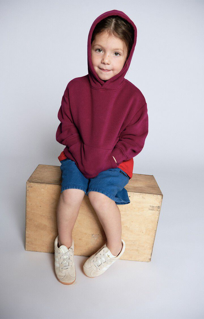 American Vintage - Atubay hoodie (Morello cherry) - 3 - Babette Oostduinkerke