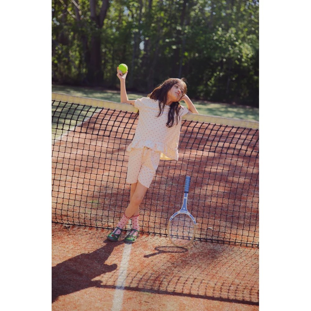 Flöss - Nohr shorts - Cream-pink heart - Image 2