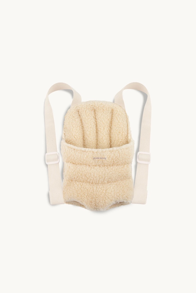 Gommu carrier sherpa cream