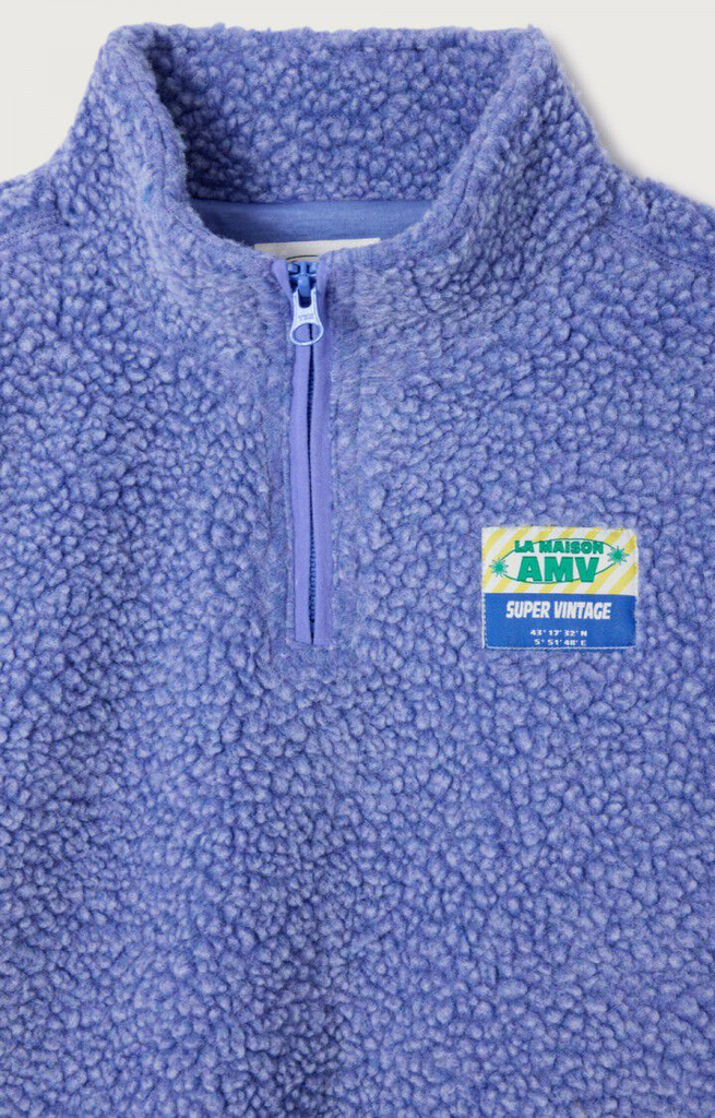 American Vintage - Hoktown vest (Provence chine) - 1 - Babette Oostduinkerke