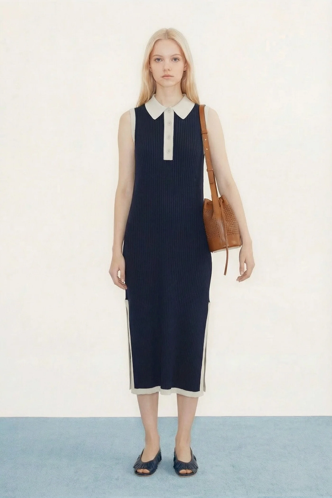 Tiny Big sister - Anne perforated leather small bucket bag - 5 - Babette Oostduinkerke