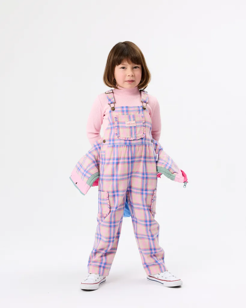 Goldie + Ace – High Neck Light Pink Rib Skivvy - 2 - Babette Oostduinkerke