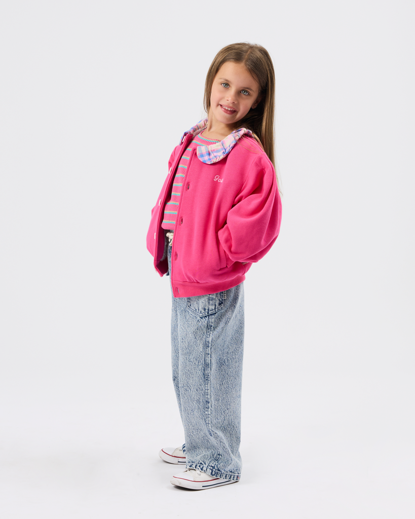 Goldie + Ace – Puff sleeve collar cardigan - 6 - Babette Oostduinkerke