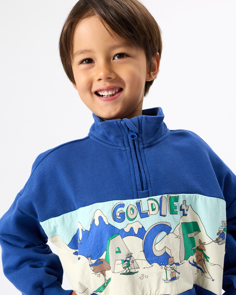 Goldie + Ace – Quarter Zip Alpine Sweatshirt - 1 - Babette Oostduinkerke