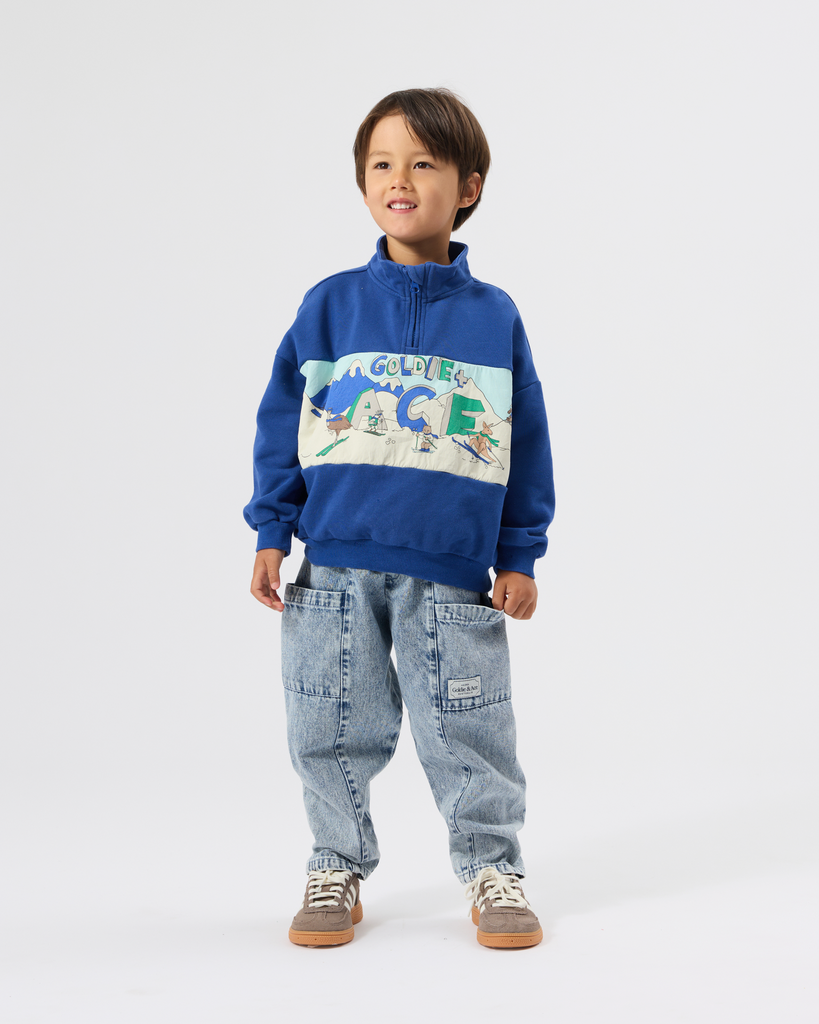 Goldie + Ace – Quarter Zip Alpine Sweatshirt - 2 - Babette Oostduinkerke