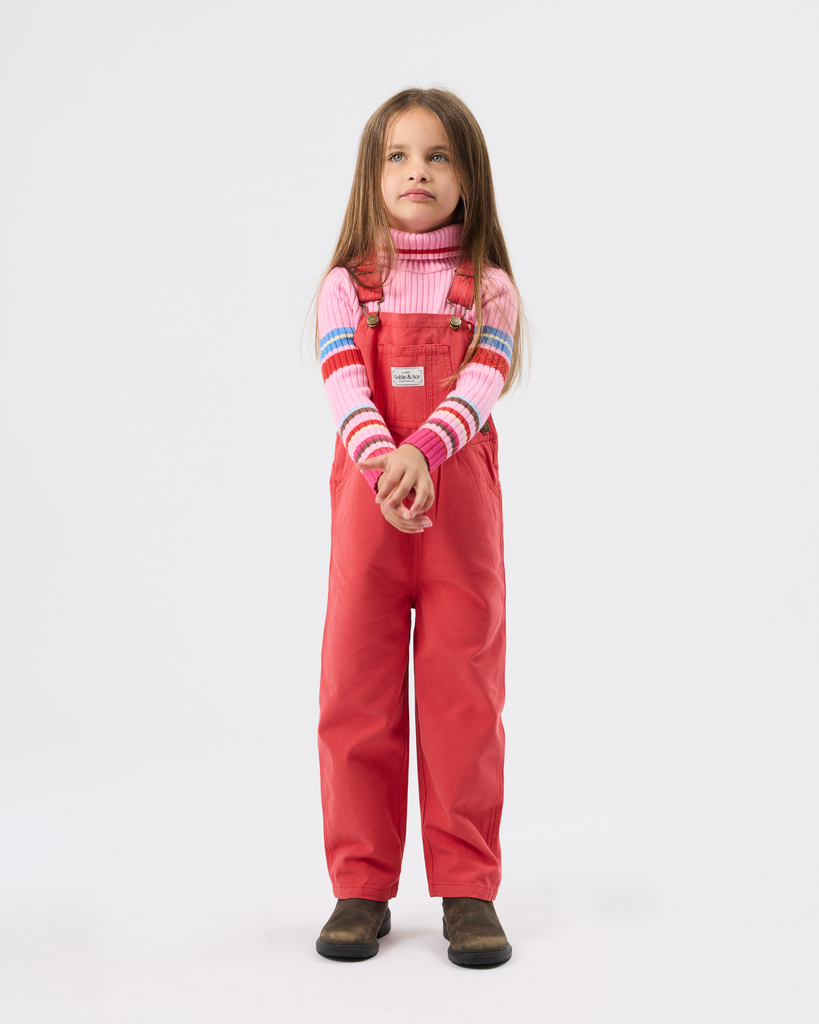 Goldie + Ace – Retro Stripe Roll Neck Knit - 4 - Babette Oostduinkerke