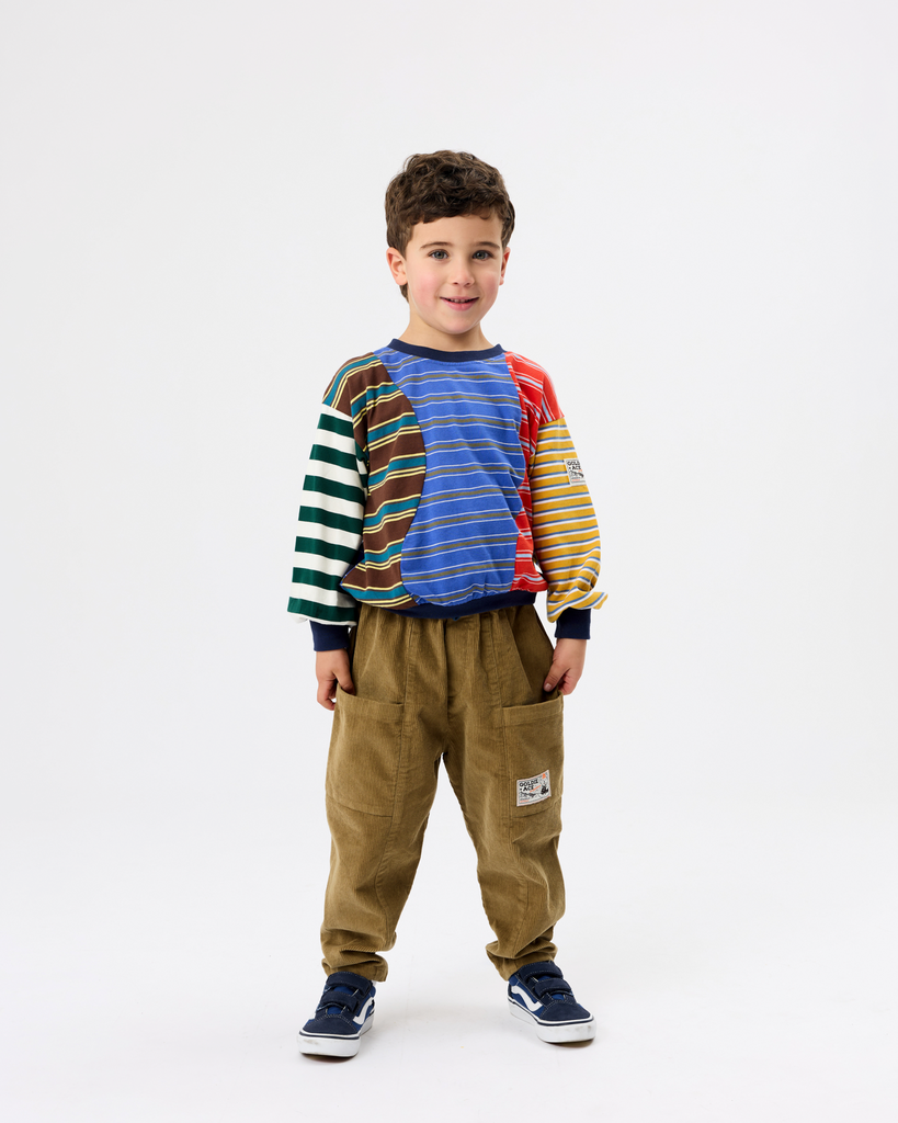 Goldie + Ace – Tan Corduroy Kit Pocket Pants - 4 - Babette Oostduinkerke