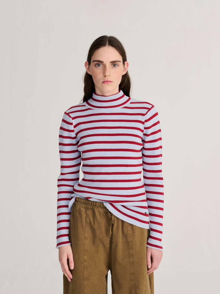 Bobo Choses – Striped Turtleneck Wool-Cotton Jumper - 4 - Babette Oostduinkerke