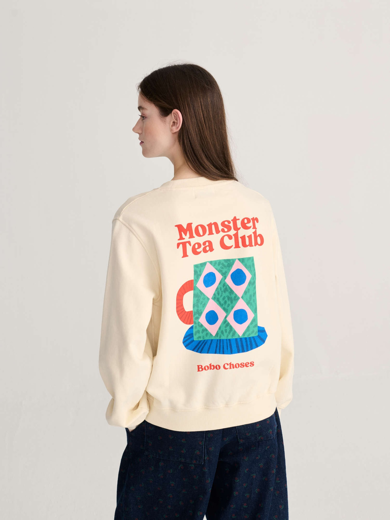 Bobo Choses – Monster Mug Fitted Sweatshirt - 3 - Babette Oostduinkerke